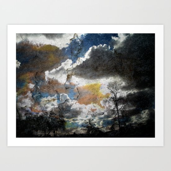 Broken Sky Art Print
