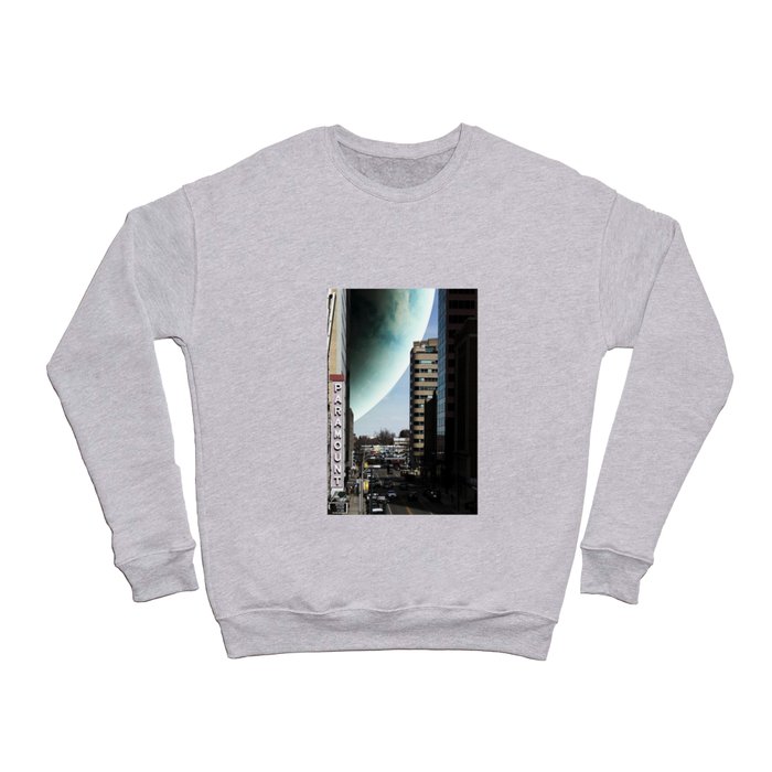 City in Space Crewneck Sweatshirt