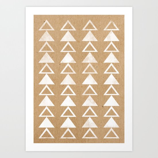 Basic Geometry - Aztec/Tribal Art Print
