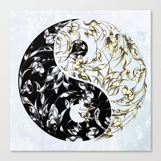Yin Yang Canvas Print