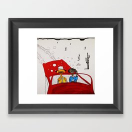 Ody & Argos Do 'Fear In Loathing In Las Vegas.' Framed Art Print