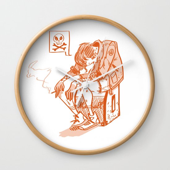 Chico Sad Wall Clock