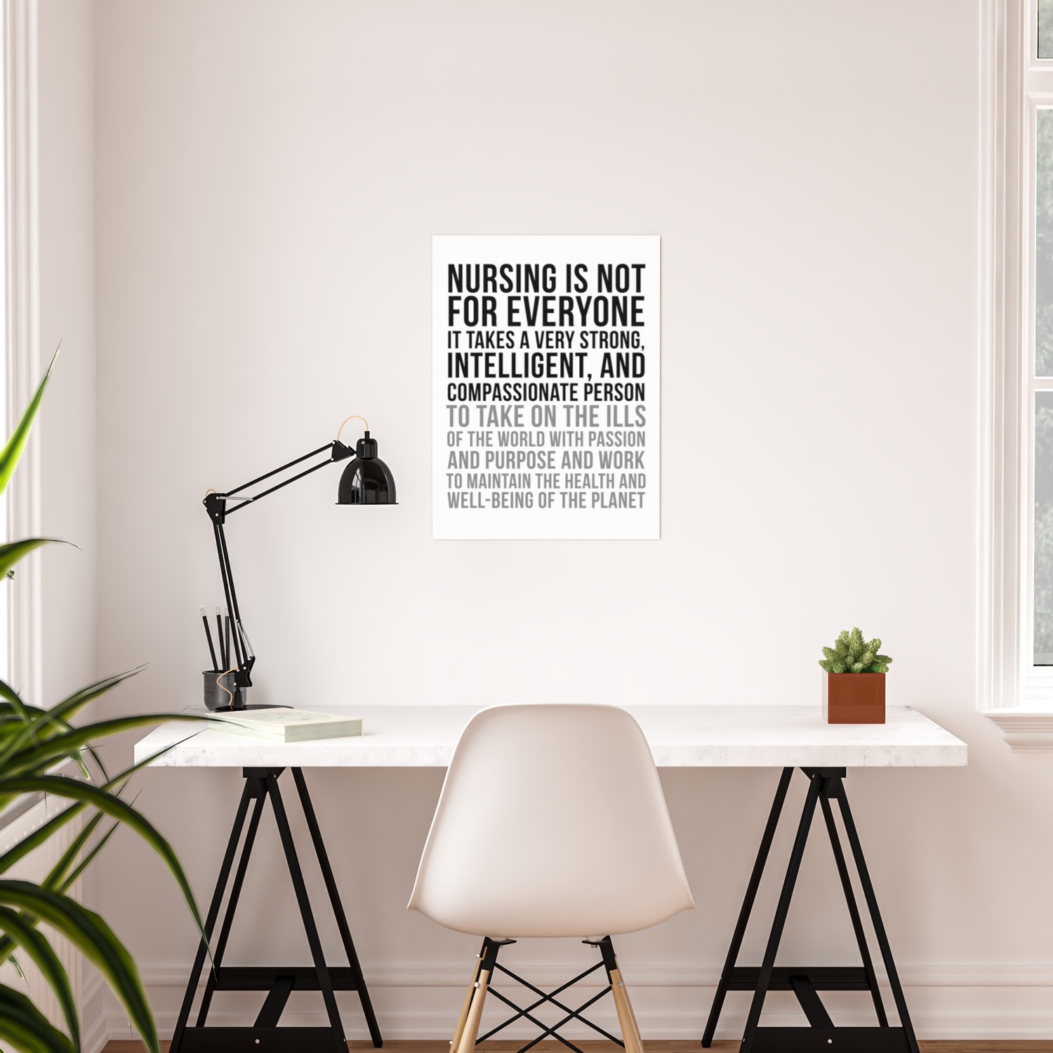 Nursing Is Not For Everyone Nurse Quotes Nurse Wall Art Nurse Gifts Hospital Decor Clinic Decor Poster By Motiposter Society6