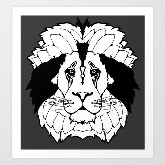 Mane Attraction (Stealth) Art Print
