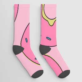 Pink Donut Socks