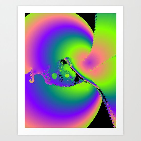 After Glow Art Print