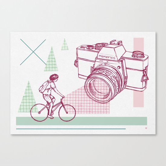 Memory Lane Canvas Print