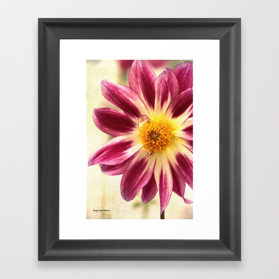hugs and kisses Framed Art Print