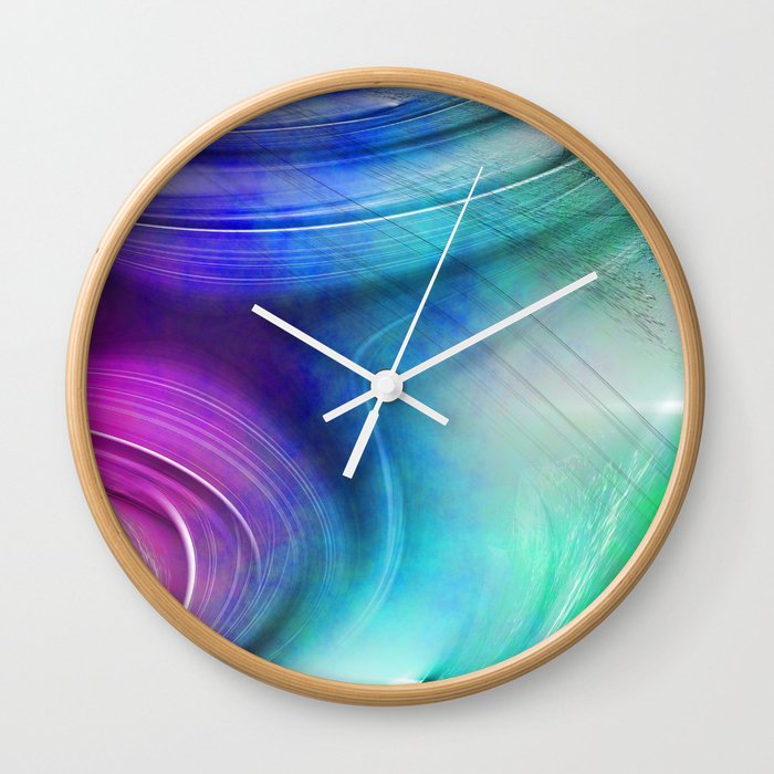Texture abstract 2016 / 008 Wall Clock