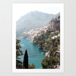 Amalfi Coast - Italian Beach - Italy Art Print