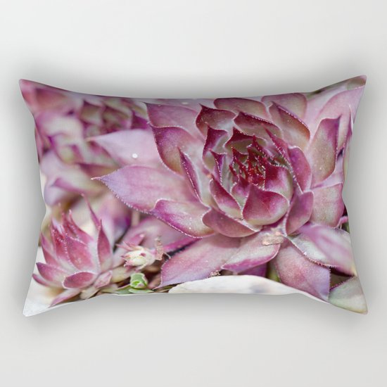Thinking Clear Rectangular Pillow