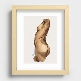 Body is Art Recessed Framed Print