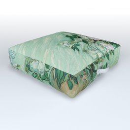 Vincent van Gogh - Roses Outdoor Floor Cushion