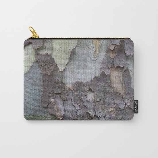 sycamore bark with a green tinge Carry-All Pouch
