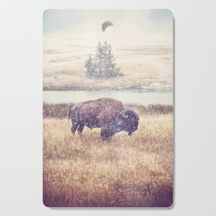 Snow Buffalo x Montana Landscape Photography Cutting Board