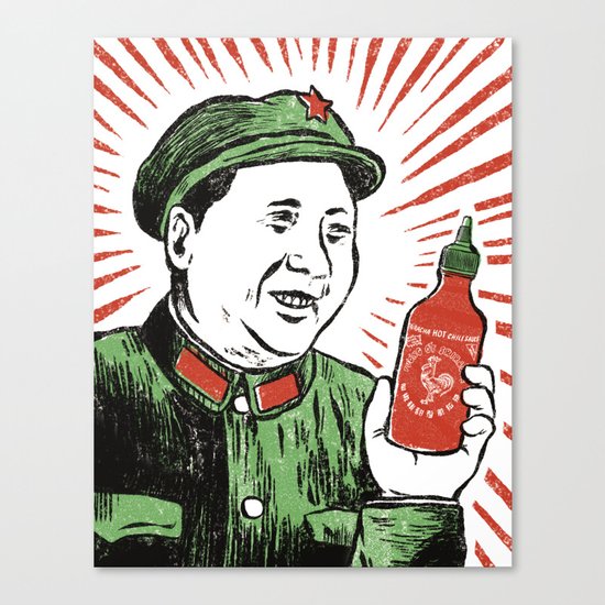 Mao Sauce Canvas Print