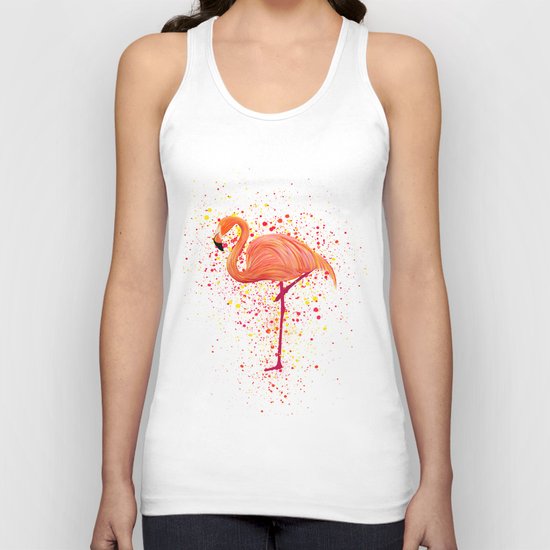 Flamingo Unisex Tank Top