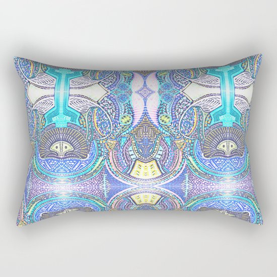 Inversion Points Rectangular Pillow