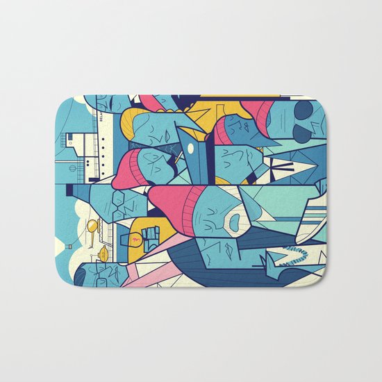 Acquatic Life Bath Mat