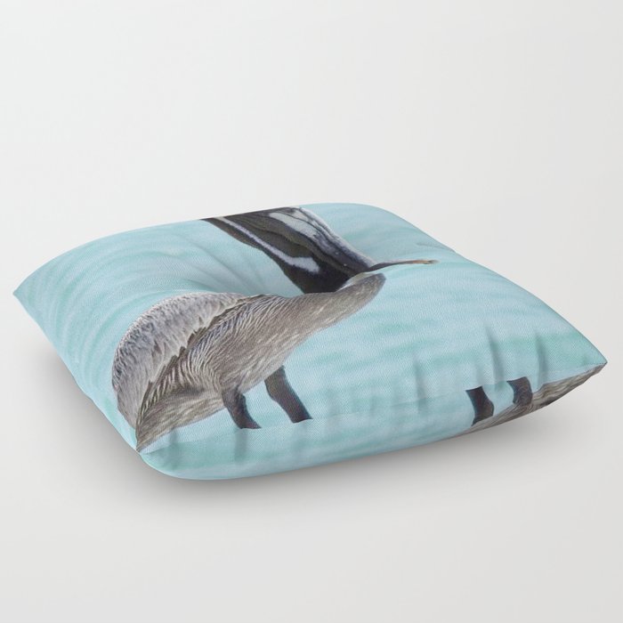 Florida Pelican Floor Pillow