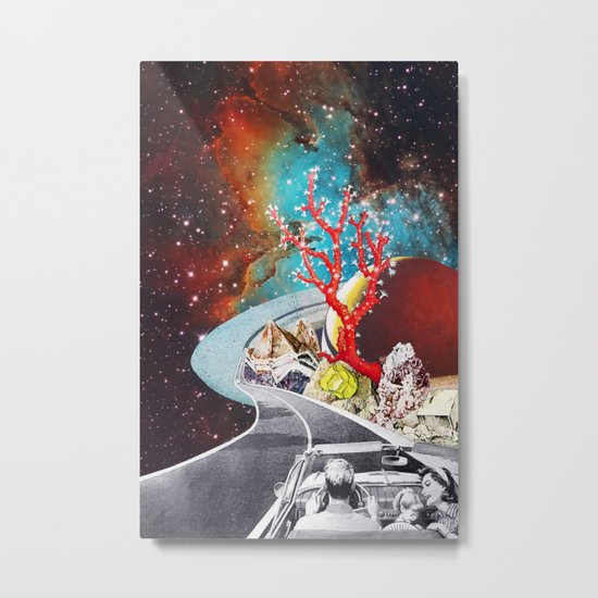 Where the Road Takes Us Metal Print