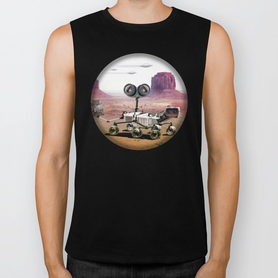 Behind you Biker Tank