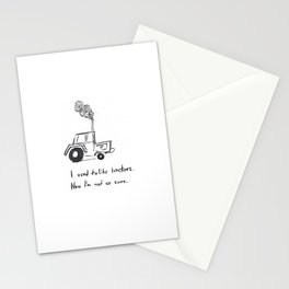 I used to like tractors ... Stationery Cards