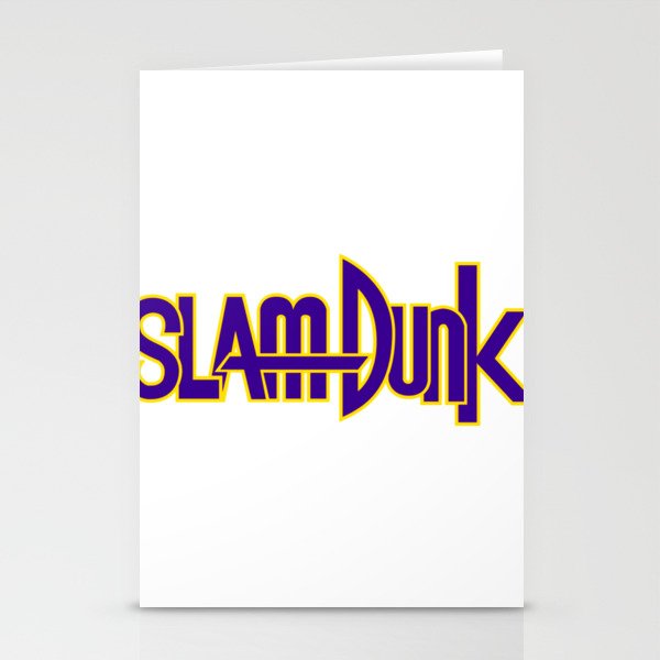 Slam Dunk Stationery Cards