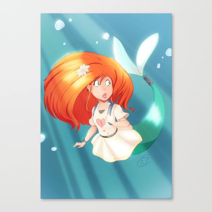 Mermaid 2020 Canvas Print