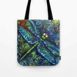 Dragonfly by Laura Zollar Tote Bag