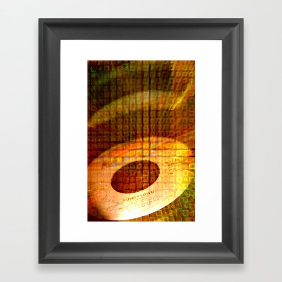 Mary's Funkytown Framed Art Print
