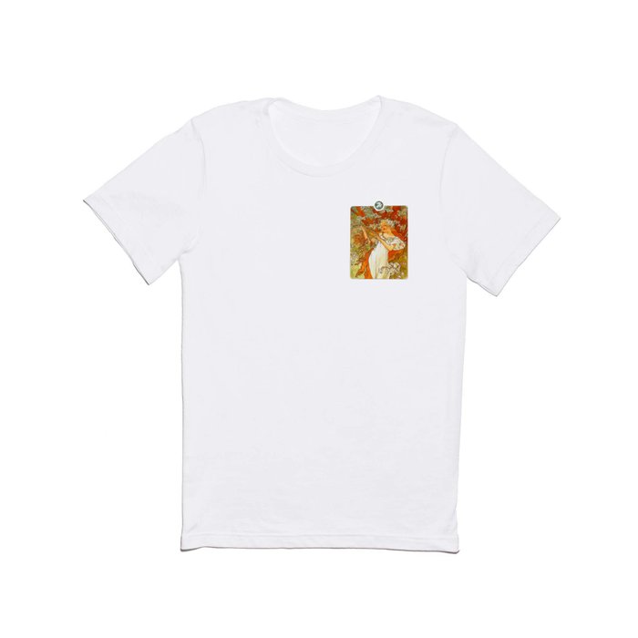 Énigme #12 - Mucha - Le Printemps T Shirt