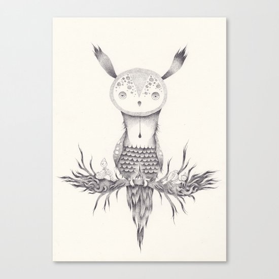 Temps Canvas Print