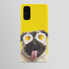 Sunny side up, Pug, Eggs, Collage Android Case