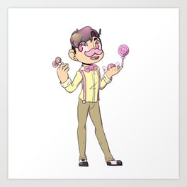 Candy Man Art Prints Society6