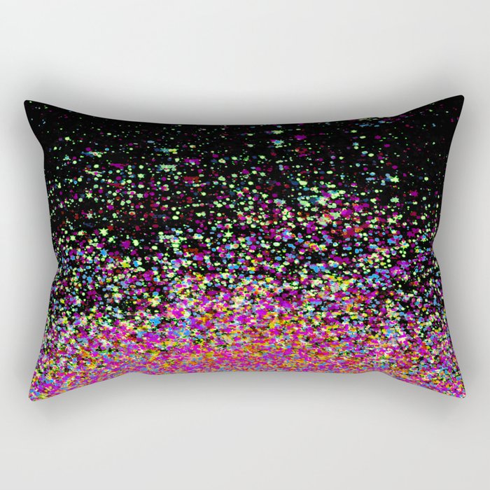 sparkling night Rectangular Pillow