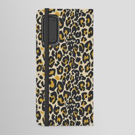 tan 00s leopard Android Wallet Case