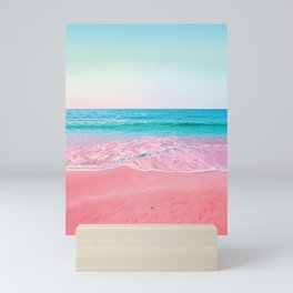 Pastel Ocean View - California Beach Mini Art Print
