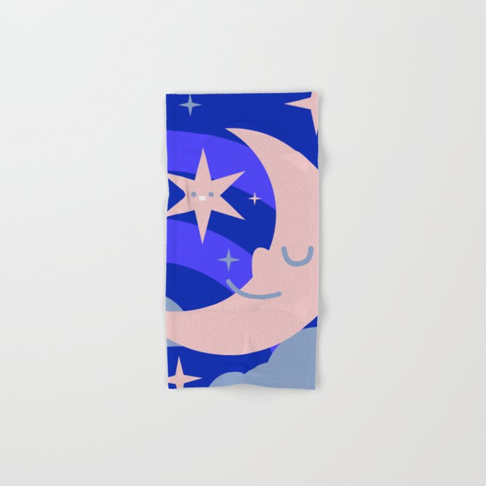 Playful Moon Hand & Bath Towel