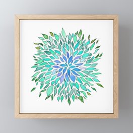 Cool Petal Party Framed Mini Art Print