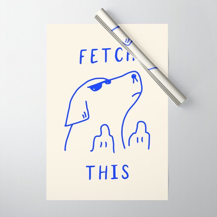 Fetch This Wrapping Paper