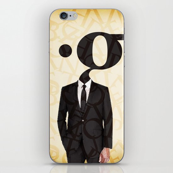 mr .g in a suit iPhone & iPod Skin