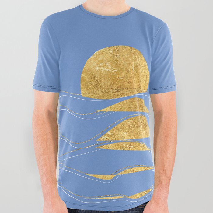 Magical moonrise All Over Graphic Tee