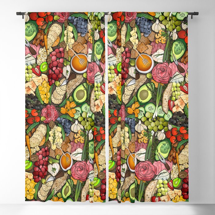 Charcuterie Blackout Curtain