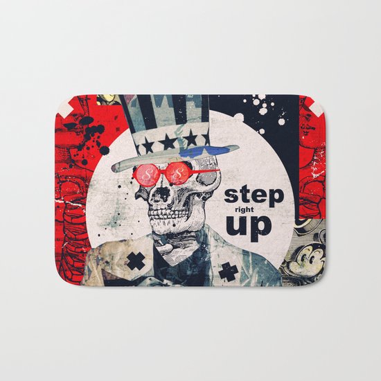 Step Right Up Bath Mat
