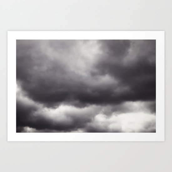 sky drama Art Print