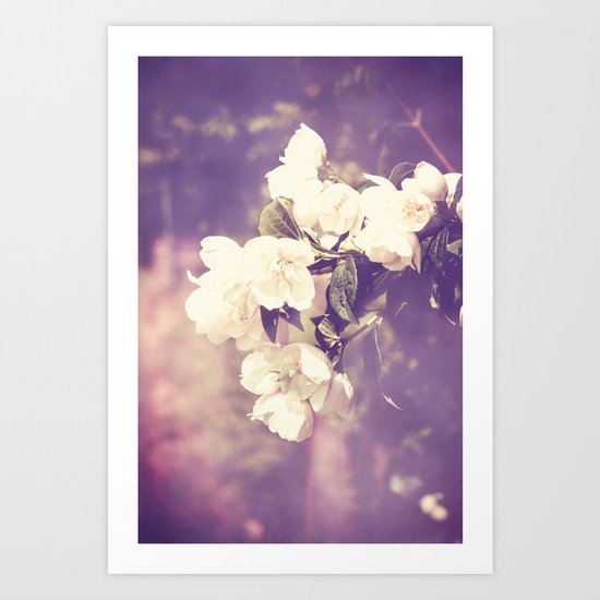 IN FORMER TIMES Art Print