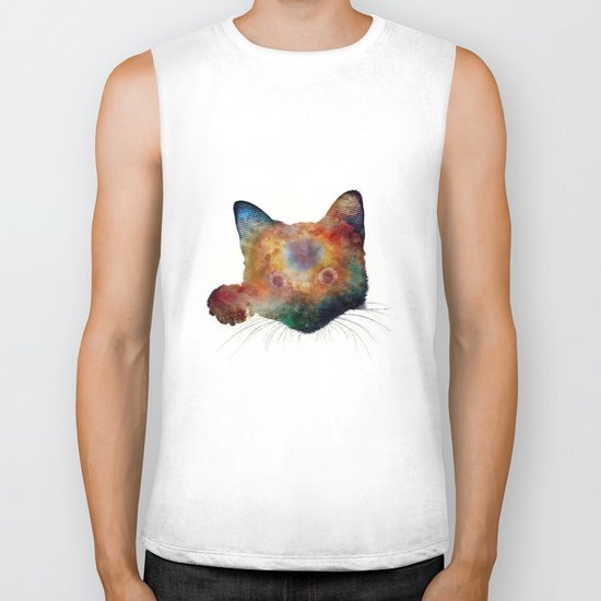 Nebula Cat Biker Tank