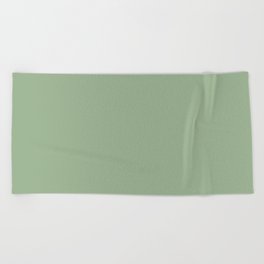 Solid Color SAGE GREEN  Beach Towel