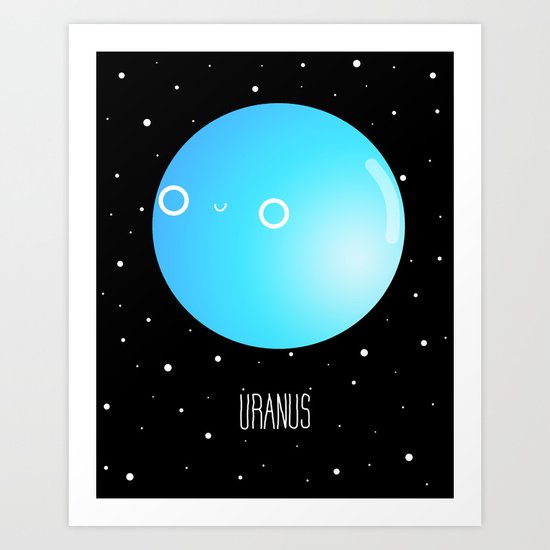 Uranus Art Print